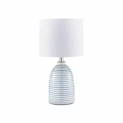Dunelm Tenby Ceramic White And Blue Table Lamp 12 Dunelm Tenby Ceramic White And Blue Table Lamp -all lighting Sales Store 1000149122 alt05