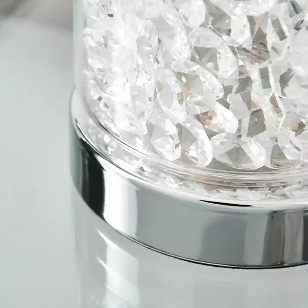 Dunelm Adela Pad Chrome Touch Dimmable Table Lamp 5 Dunelm Adela Pad Chrome Touch Dimmable Table Lamp - Image 3