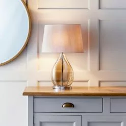 Vogue Lighting Vogue Kew Smoked Table Lamp 8 Vogue Lighting Vogue Kew Smoked Table Lamp -all lighting Sales Store 1000156389 alt02