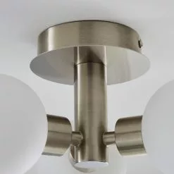 Dunelm Hamptworth 3 Light Frosted Glass Semi-Flush Ceiling Fitting -all lighting Sales Store 1000157751 alt03