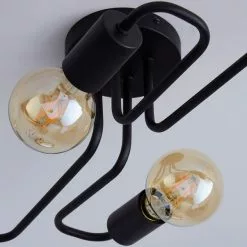 Dunelm Kacy 4 Light Black Flush Ceiling Fitting 11 Dunelm Kacy 4 Light Black Flush Ceiling Fitting -all lighting Sales Store 1000157752 alt03