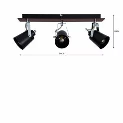 Dunelm Johan 3 Light Black Spotlight Bar 12 Dunelm Johan 3 Light Black Spotlight Bar -all lighting Sales Store 1000157759 alt04