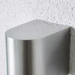 Dunelm Tam Down Lighter Steel Outdoor Wall Light -all lighting Sales Store 1000157764 alt03