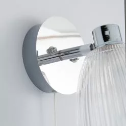 Dunelm Bremont Ribbed Glass Bathroom Wall Light 11 Dunelm Bremont Ribbed Glass Bathroom Wall Light -all lighting Sales Store 1000157768 alt03
