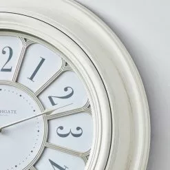 Dunelm Classic 60cm Wall Clock Cream 5 Dunelm Classic 60cm Wall Clock Cream -all lighting Sales Store 1000158139 alt01