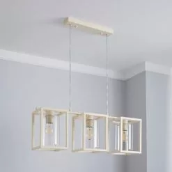 Dunelm London 3 Light Cream Industrial Diner Ceiling Fitting 9 Dunelm London 3 Light Cream Industrial Diner Ceiling Fitting -all lighting Sales Store 1000158429 alt01
