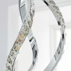 Dunelm Marsia 1 Light Integrated LED Swirl Jewel Chrome Ceiling Fitting 9 Dunelm Marsia 1 Light Integrated LED Swirl Jewel Chrome Ceiling Fitting -all lighting Sales Store 1000158436 alt02