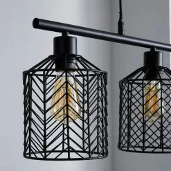 Dunelm Siena 3 Light Diner Ceiling Fitting -all lighting Sales Store 1000158450 alt03