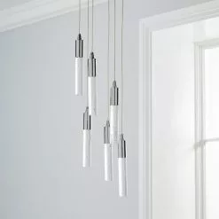 Dunelm Tassani 6 Light Integrated LED Bubble Glass Cluster Ceilling Fitting 8 Dunelm Tassani 6 Light Integrated LED Bubble Glass Cluster Ceilling Fitting -all lighting Sales Store 1000158462 alt01