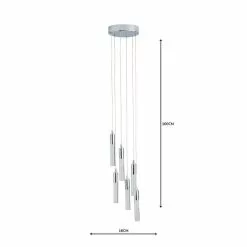 Dunelm Tassani 6 Light Integrated LED Bubble Glass Cluster Ceilling Fitting 11 Dunelm Tassani 6 Light Integrated LED Bubble Glass Cluster Ceilling Fitting -all lighting Sales Store 1000158462 alt04