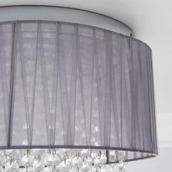 Dunelm Riah 4 Light Jewels Shade Grey Flush Ceiling Fitting 10 Dunelm Riah 4 Light Jewels Shade Grey Flush Ceiling Fitting -all lighting Sales Store 1000158477 alt02