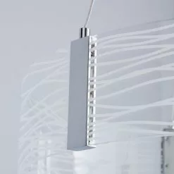 Dunelm Clee Etched Integrated LED Hoop Ceiling Fitting 9 Dunelm Clee Etched Integrated LED Hoop Ceiling Fitting -all lighting Sales Store 1000158480 alt02