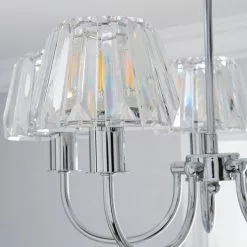 Dunelm Paloma 5 Light Glass Ceiling Fitting -all lighting Sales Store 1000158481 alt02