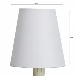 Dunelm Sara Candle Lamp Shade White 10 Dunelm Sara Candle Lamp Shade White -all lighting Sales Store 1000158583 alt04