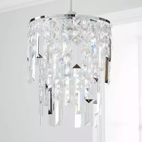 Dunelm Caressa Jewel Easy Fit Pendant 4 Dunelm Caressa Jewel Easy Fit Pendant - Image 2