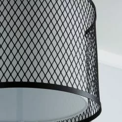 Dunelm Palle Mesh Black Easy Fit Pendant -all lighting Sales Store 1000158674 alt02