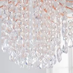 Dunelm Sheridan Jewel Copper Easy Fit Pendant -all lighting Sales Store 1000158678 alt03