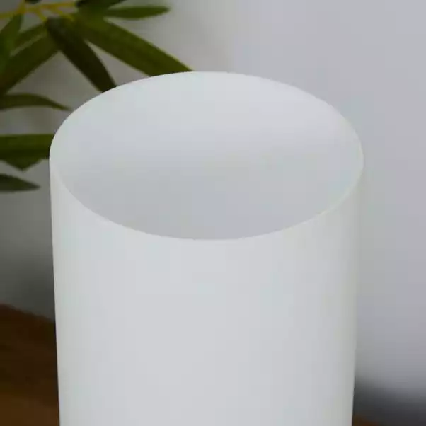 Dunelm Colton USB Port Frosted Glass Table Lamp 6 Dunelm Colton USB Port Frosted Glass Table Lamp - Image 4