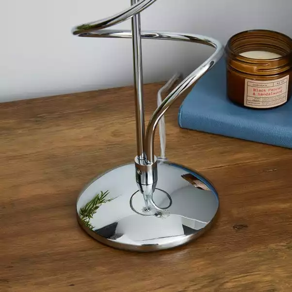 Dunelm Rosa 2 Arm Chrome Table Lamp 5 Dunelm Rosa 2 Arm Chrome Table Lamp - Image 3