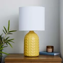Dunelm Magda Ceramic Table Lamp -all lighting Sales Store 1000158718 alt01
