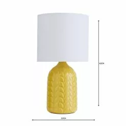 Dunelm Magda Ceramic Table Lamp -all lighting Sales Store 1000158718 alt04