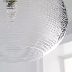 Dunelm Sabrina Glass Easy Fit Pendant -all lighting Sales Store 1000158731 alt02