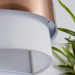 Dunelm Joey Ivory Shaded Copper Wall Light 10 Dunelm Joey Ivory Shaded Copper Wall Light -all lighting Sales Store 1000158743 alt02