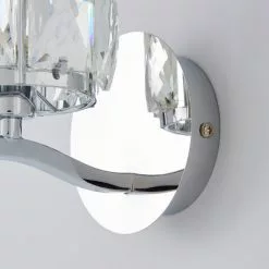 Dunelm Kleio Glass Chrome Wall Light 11 Dunelm Kleio Glass Chrome Wall Light -all lighting Sales Store 1000158744 alt03