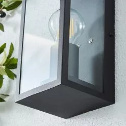 Dunelm London Black Industrial Outdoor Wall Light -all lighting Sales Store 1000158746 alt03