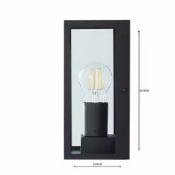 Dunelm London Black Industrial Outdoor Wall Light -all lighting Sales Store 1000158746 alt04