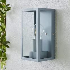 Dunelm London Grey Industrial Outdoor Wall Light -all lighting Sales Store 1000158747 alt01