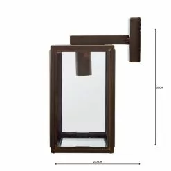 Dunelm London Bronze Industrial Outdoor Wall Light -all lighting Sales Store 1000158753 alt04