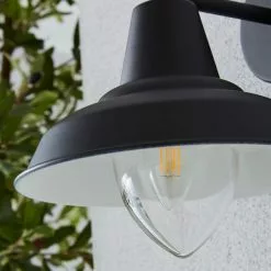 Dunelm Galley Black Outdoor Wall Light -all lighting Sales Store 1000158755 alt02