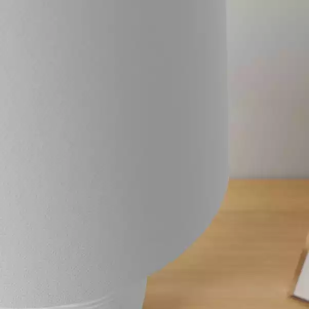 Dunelm Luna Stoneware Dove Grey Table Lamp 6 Dunelm Luna Stoneware Dove Grey Table Lamp - Image 4