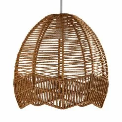 Dunelm Mia Woven Easy Fit Pendant 9 Dunelm Mia Woven Easy Fit Pendant -all lighting Sales Store 1000165045 alt04