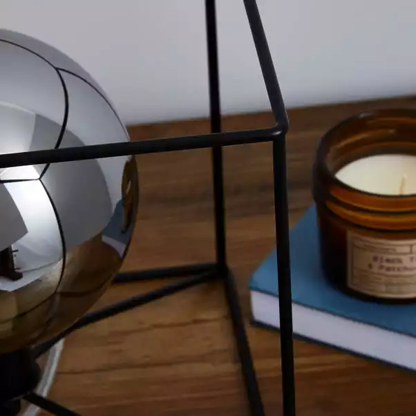 Dunelm Elena Glass Table Lamp 5 Dunelm Elena Glass Table Lamp - Image 3