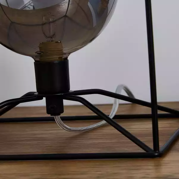 Dunelm Elena Glass Table Lamp 6 Dunelm Elena Glass Table Lamp - Image 4