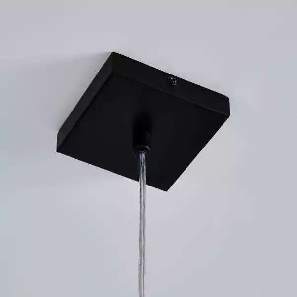 Dunelm Elena Glass Pendant Ceiling Fitting 6 Dunelm Elena Glass Pendant Ceiling Fitting - Image 4