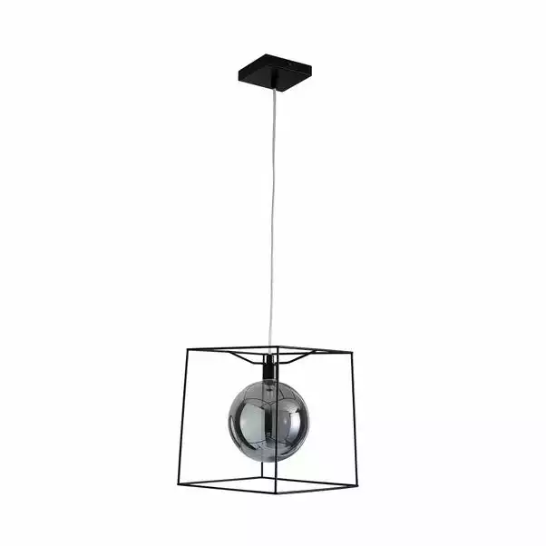 Dunelm Elena Glass Pendant Ceiling Fitting 7 Dunelm Elena Glass Pendant Ceiling Fitting - Image 5
