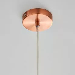 Dunelm Eden Pendant Ceiling Fitting Copper 11 Dunelm Eden Pendant Ceiling Fitting Copper -all lighting Sales Store 1000165065 alt03