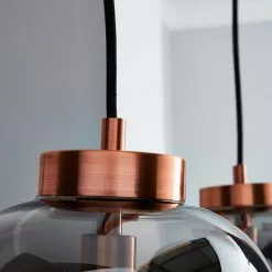 Dunelm Hunter 3 Light Glass Diner Bar Ceiling Fitting 10 Dunelm Hunter 3 Light Glass Diner Bar Ceiling Fitting -all lighting Sales Store 1000165072 alt02