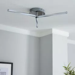 Dunelm Hettie 3 Light Integrated LED Ceiling Fitting 8 Dunelm Hettie 3 Light Integrated LED Ceiling Fitting -all lighting Sales Store 1000165076 alt01