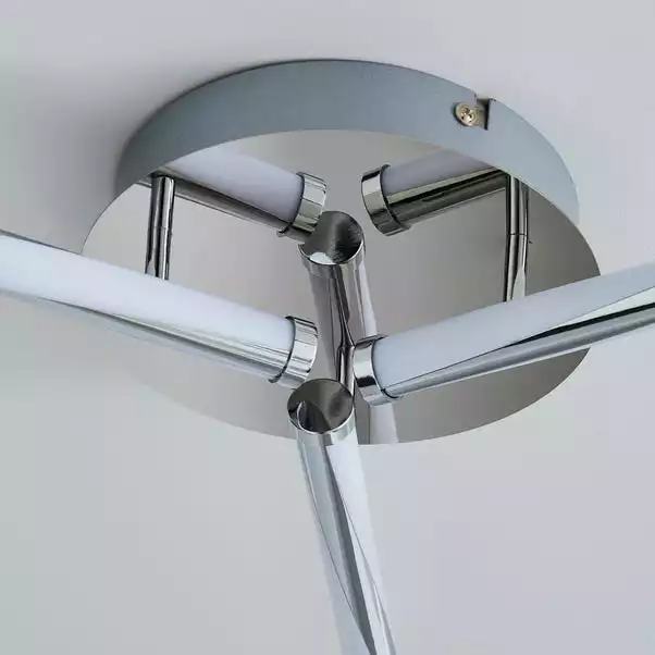 Dunelm Hettie 3 Light Integrated LED Ceiling Fitting 6 Dunelm Hettie 3 Light Integrated LED Ceiling Fitting - Image 4