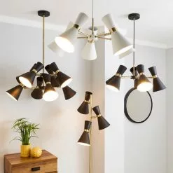 Dunelm Archie White 5 Light Ceiling Fitting 13 Dunelm Archie White 5 Light Ceiling Fitting -all lighting Sales Store 1000166687 alt05