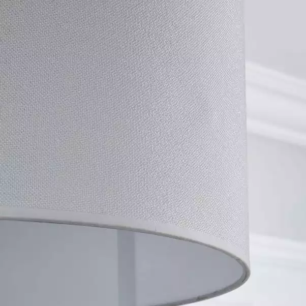 Dunelm Carrie 40cm Drum Shade 4 Dunelm Carrie 40cm Drum Shade - Image 2