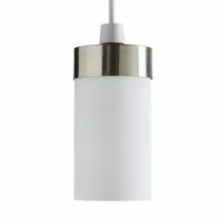 Dunelm Ferris Satin Nickel Easy Fit Pendant 11 Dunelm Ferris Satin Nickel Easy Fit Pendant -all lighting Sales Store 1000169151 alt04