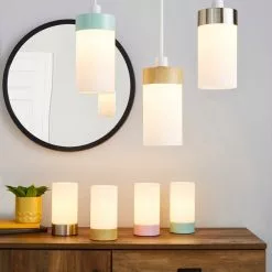 Dunelm Ferris Satin Nickel Easy Fit Pendant 12 Dunelm Ferris Satin Nickel Easy Fit Pendant -all lighting Sales Store 1000169151 alt05