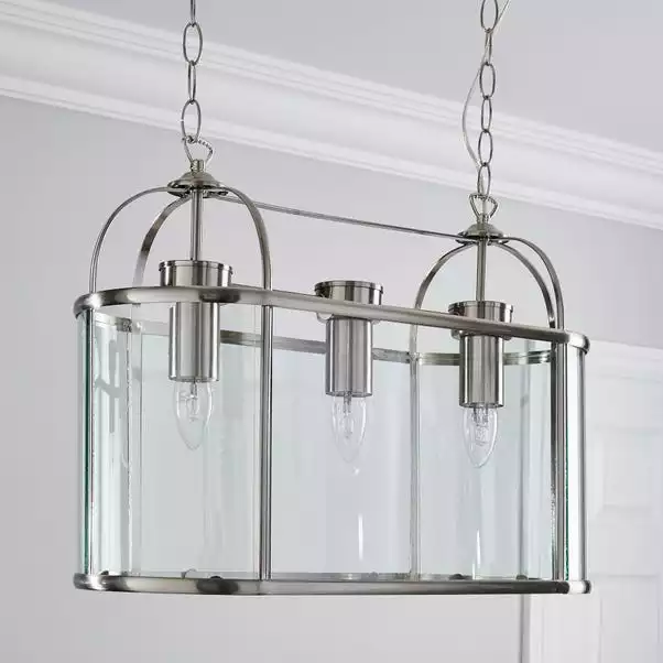 Dunelm Hurricane 3 Light Diner Fitting 4 Dunelm Hurricane 3 Light Diner Fitting - Image 2