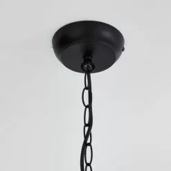 Dunelm Hurricane Matt Black 3 Light Pendant Ceiling Fitting -all lighting Sales Store 1000169166 alt03
