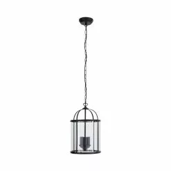 Dunelm Hurricane Matt Black 3 Light Pendant Ceiling Fitting -all lighting Sales Store 1000169166 alt04